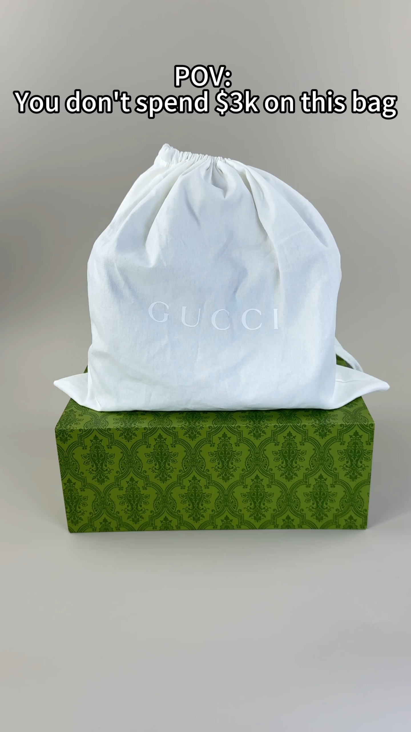 [TOP] Gucci GG Emblem Large brown tote bag