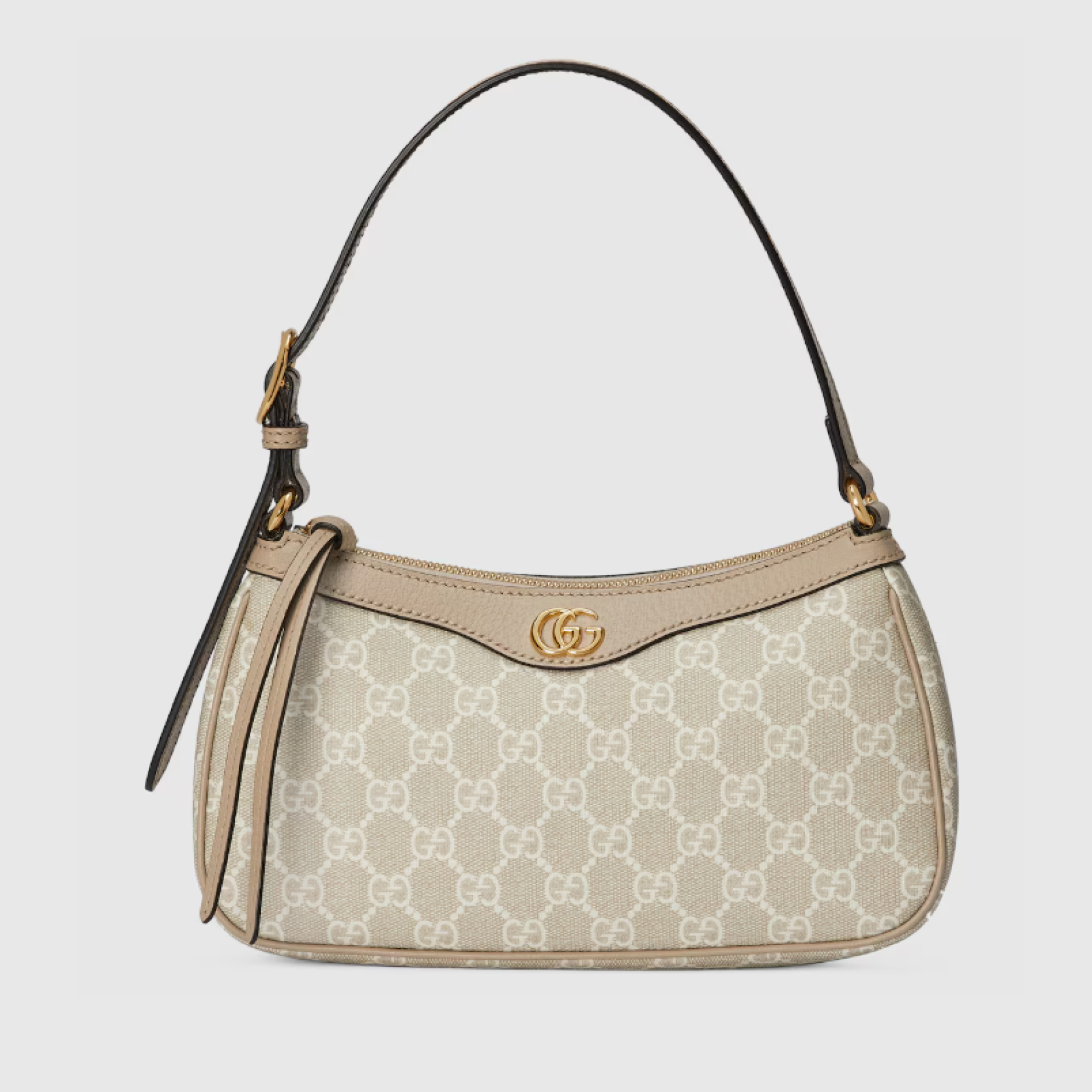 Gucci Ophidia Collection Small Handbag - Beige And White Bag