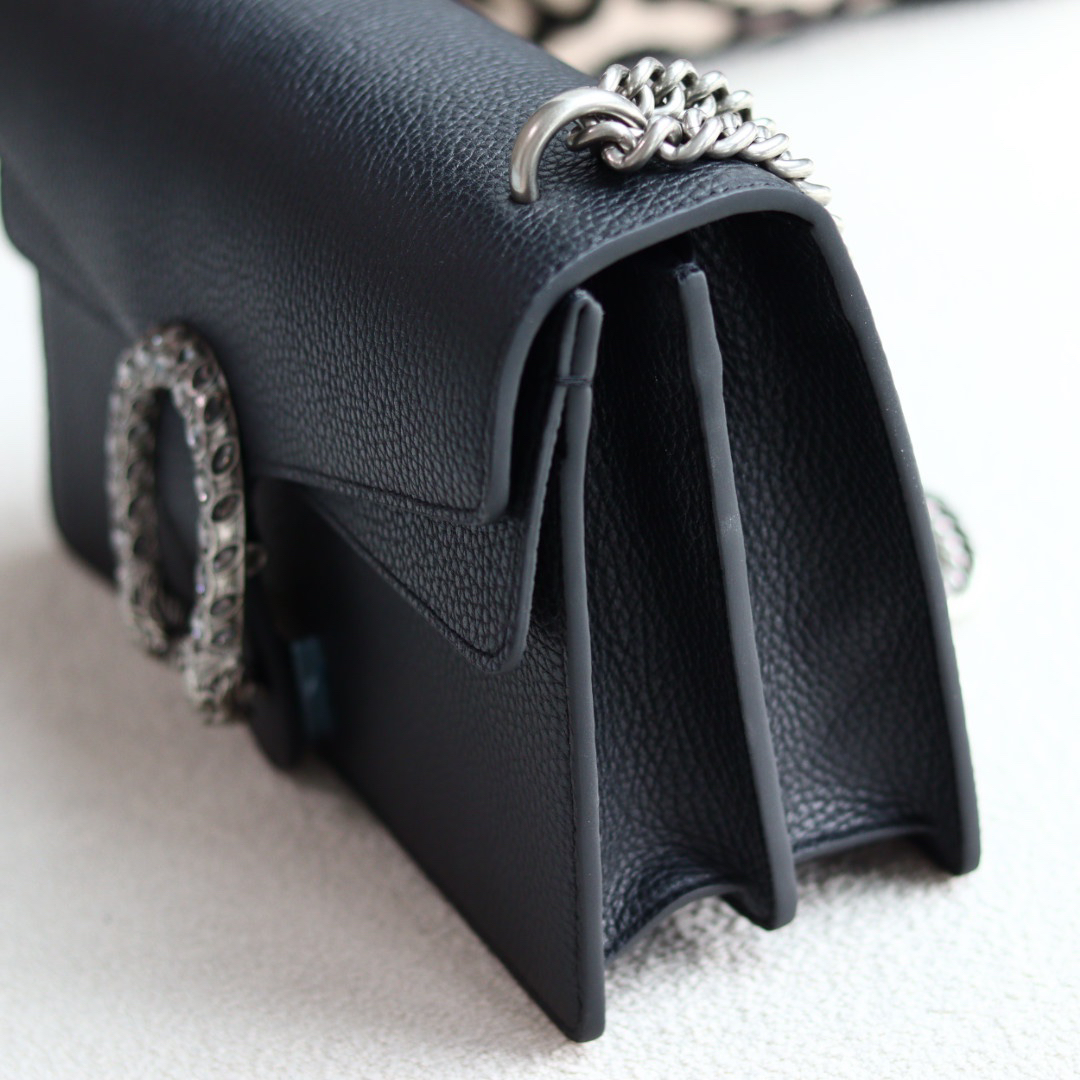 [TOP] Gucci DIONYSUS GG crossbody bag Black - Bag