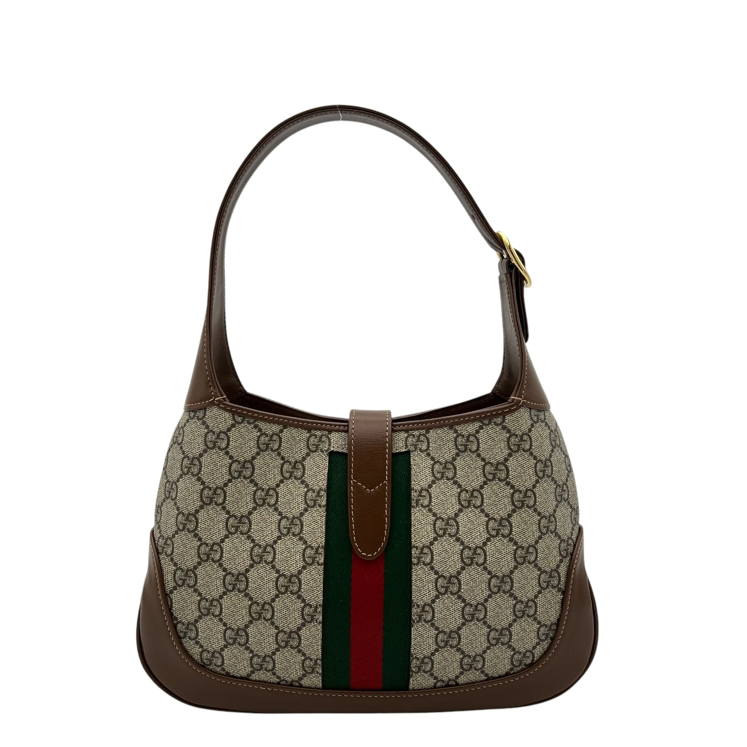 Jackie 1961 Top Handle Bag Beige in Coated Canvas, Gold hardware