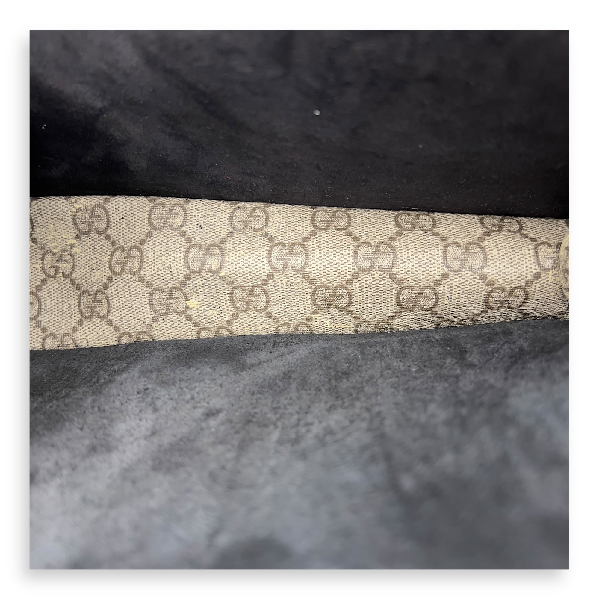 Dionysus Shoulder Bag Beige in Coated Canvas, Silver hardware