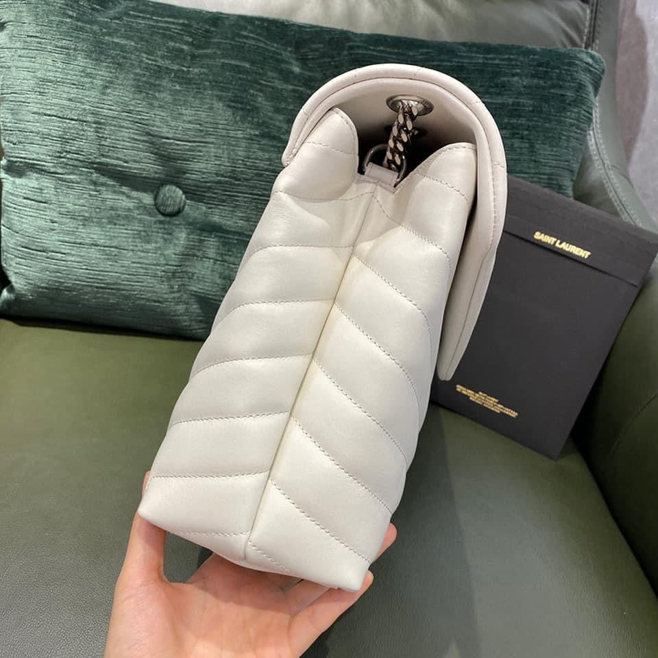YSL Loulou largre In Matelasse Y Leather