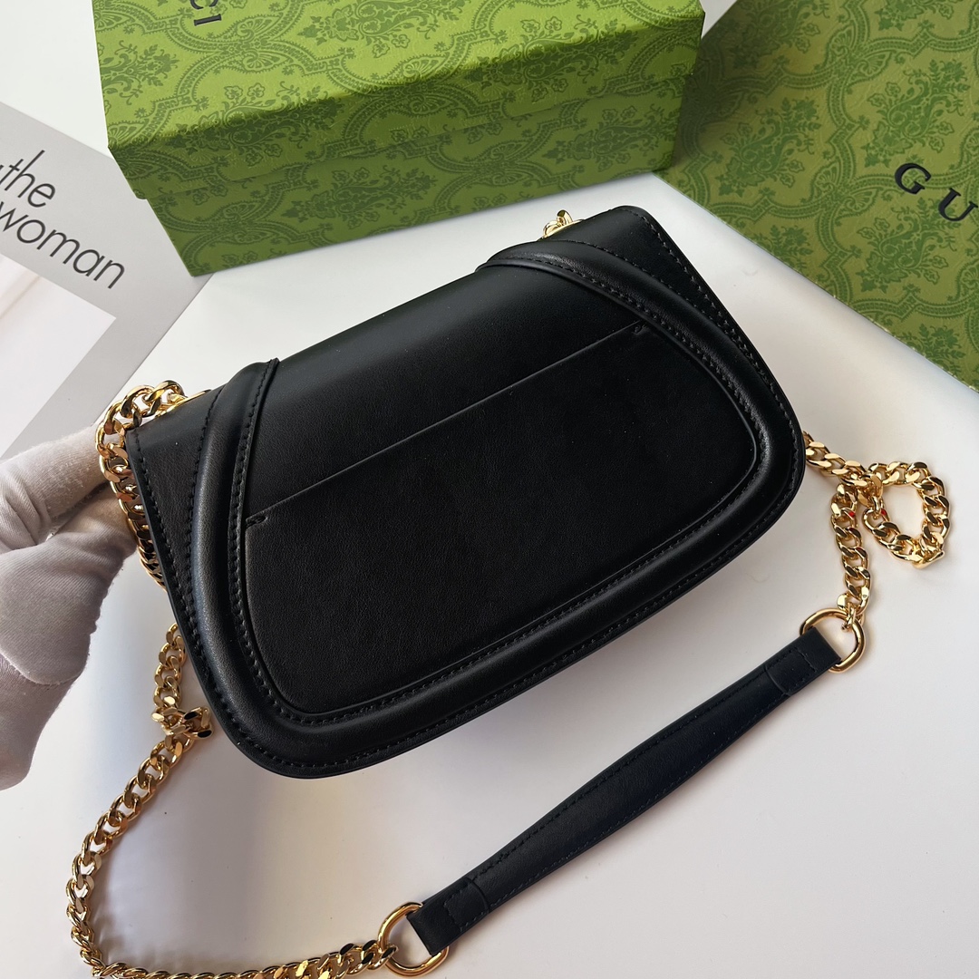 Gucci Blondie Mini Shoulder Bag - Black Bag