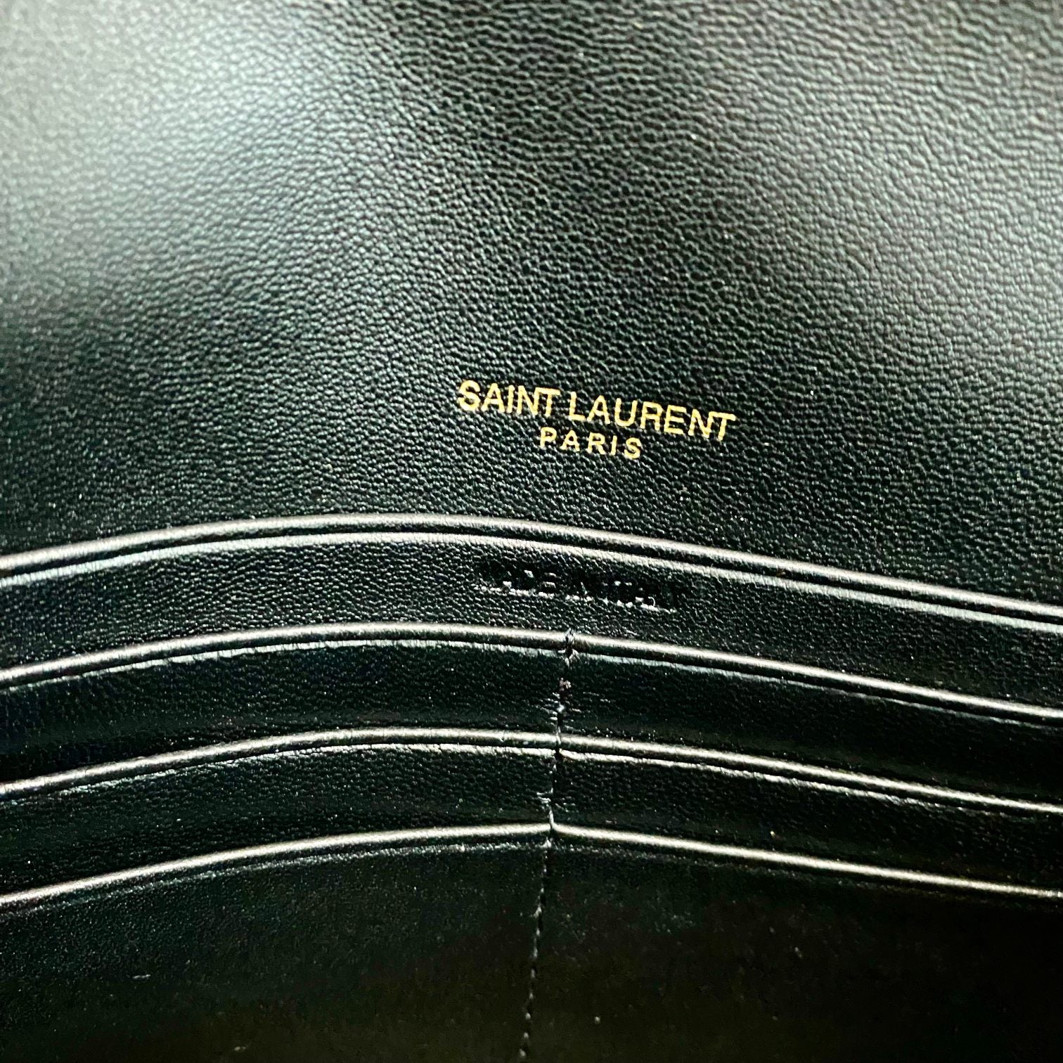 YSL Cassandre Envelope Chain Wallet In Smooth Leather