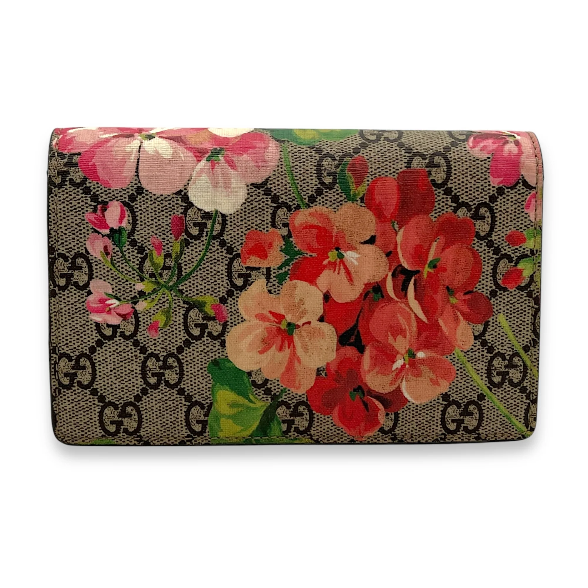 Dionysus Crossbody Bag Super Mini Red in Coated Canvas, Silver hardware