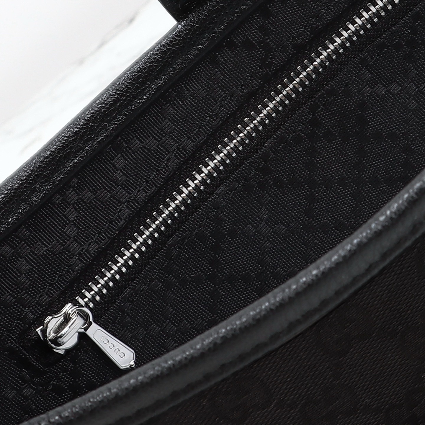 Gucci Jackie Slim small shoulder bag Black GG canvas - Bag