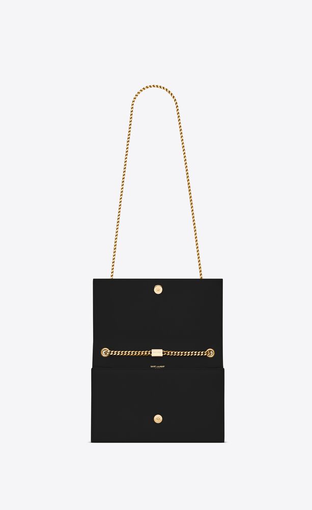 KATE MEDIUM TASSEL IN GRAIN DE POUDRE EMBOSSED LEATHER