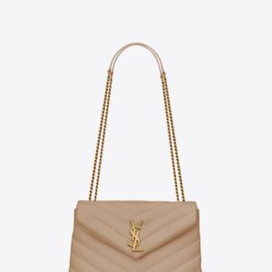 LOULOU SMALL IN QUILTED LEATHER