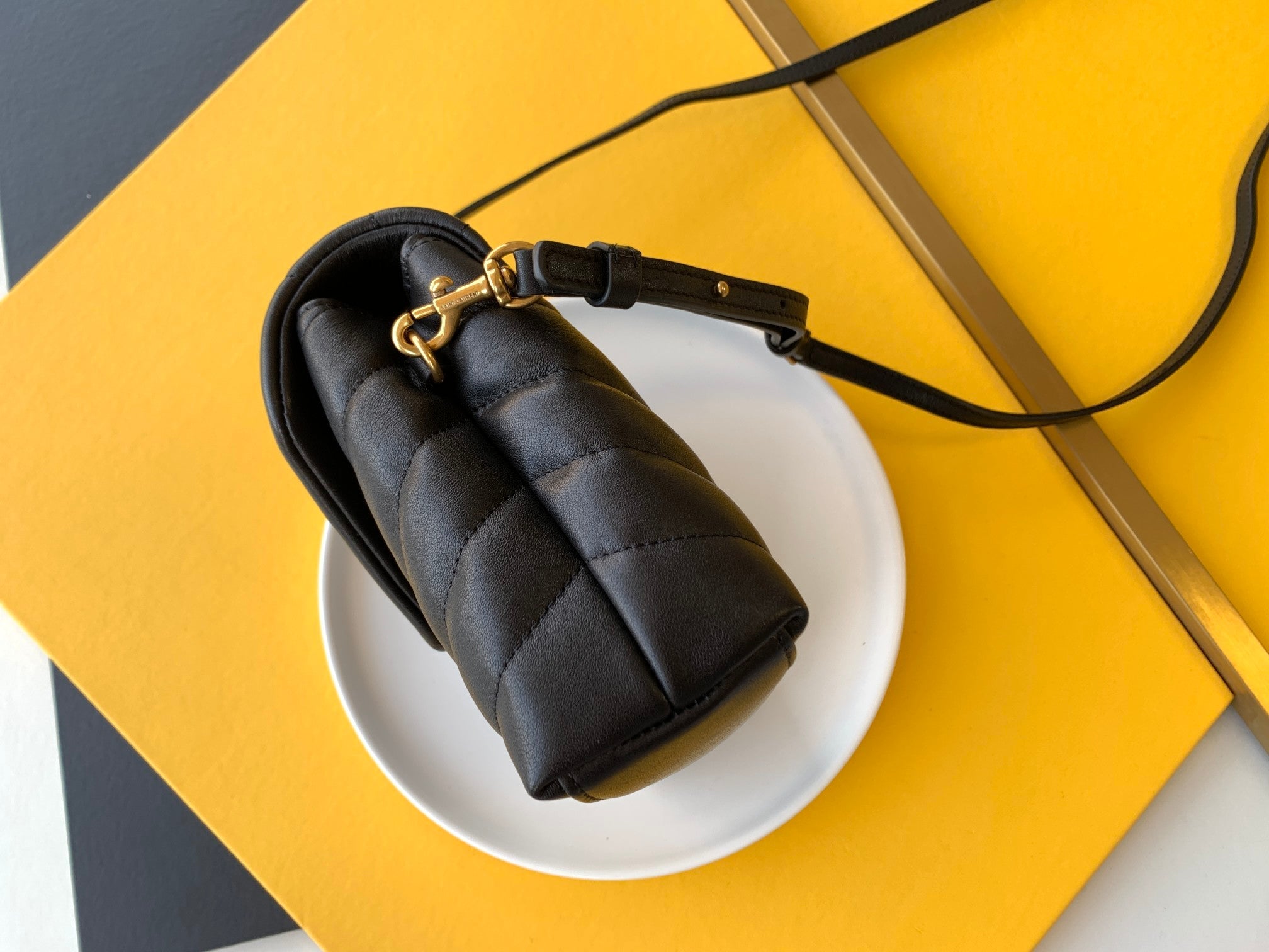 YSL Loulou Toy Bag In Matelasse Y Leather