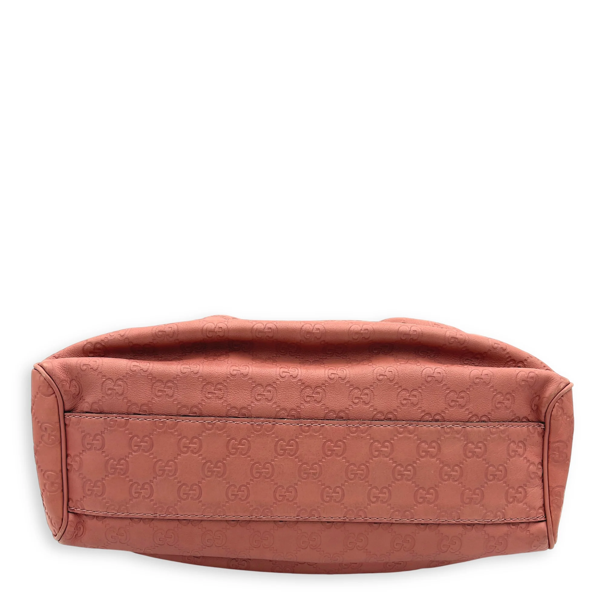 GG Top Handle Bag Pink in Calfskin, Silver hardware