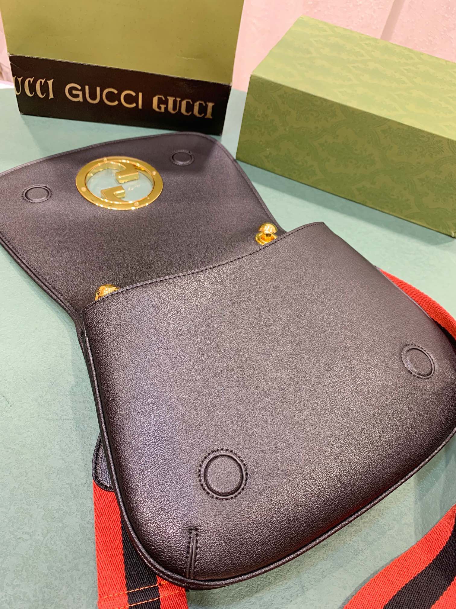 Gucci Blondie Medium top handle bag - Black