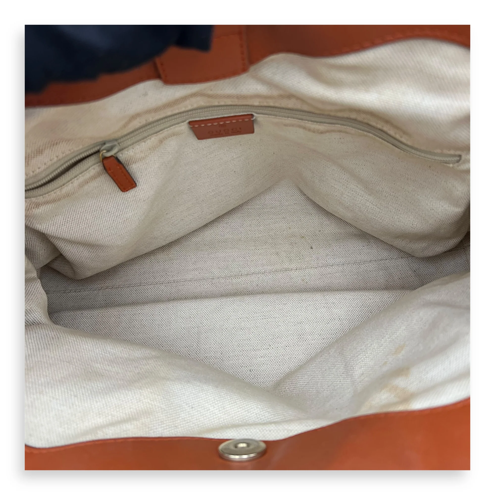 Sukey Shoulder Bag Orange in Jacquard, Light Gold hardware