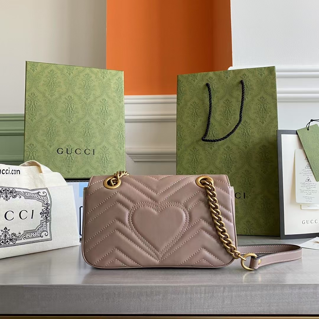 [TOP]GUCCI GG Marmont Mini Shoulder Bag