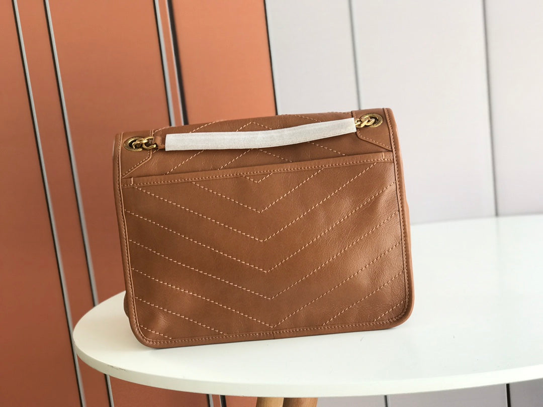 YSL Niki Medium Vintage Leather Bag