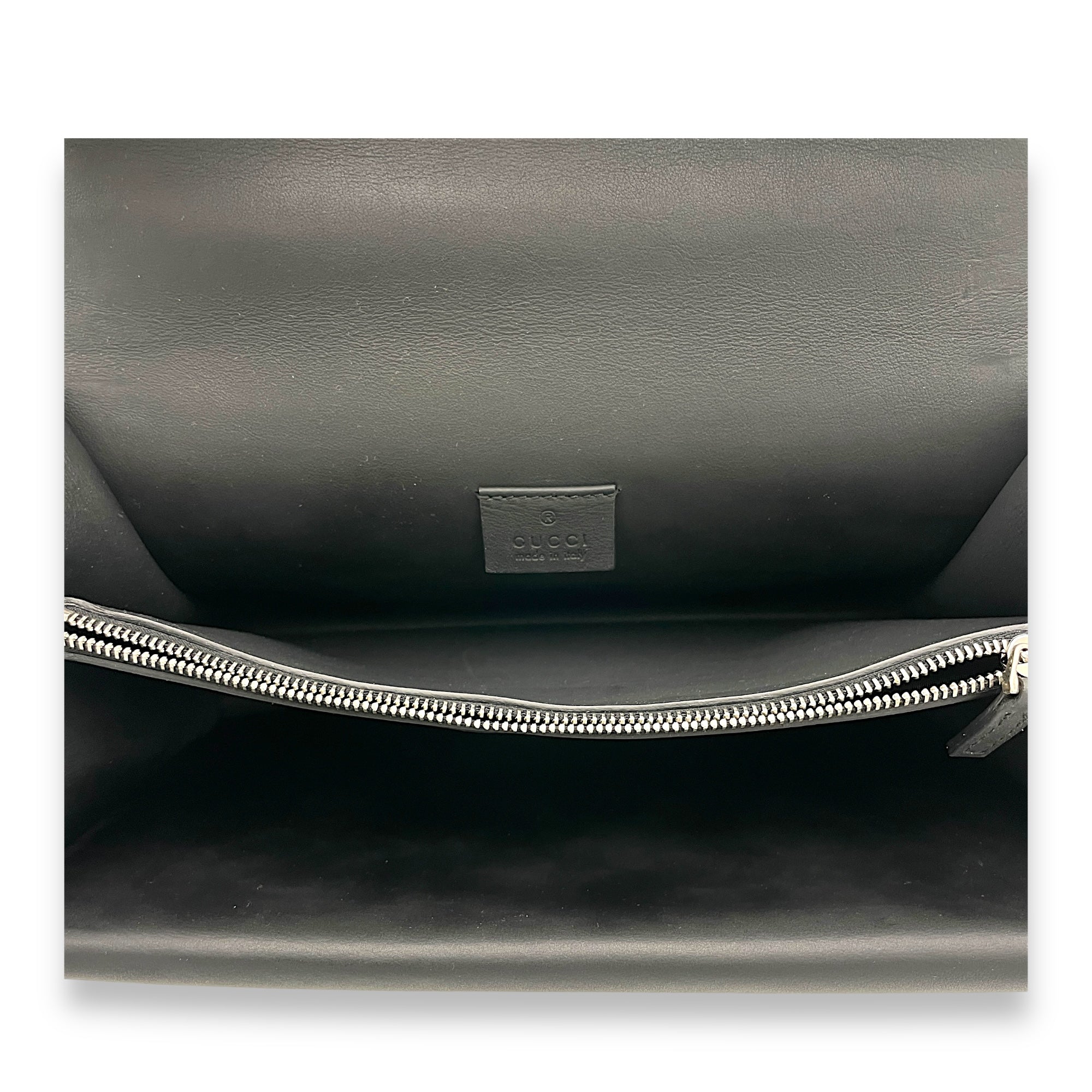 Dionysus Small Black Shoulder Bag in Suede Leather, Silver hardware