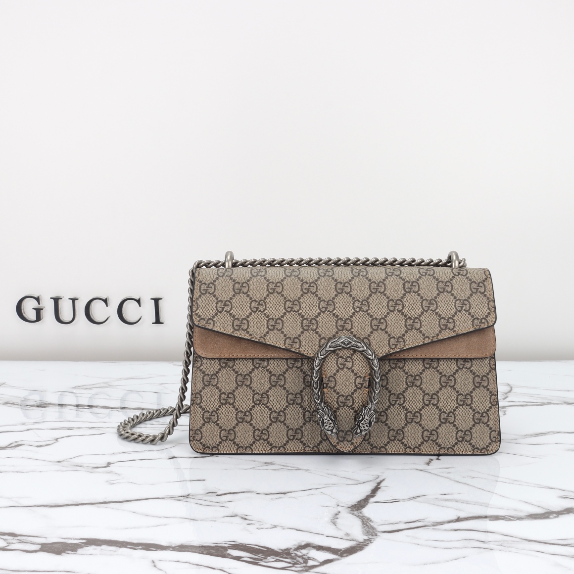 [TOP]Gucci DIONYSUS GG Shoulder Bag With Beige - Bag