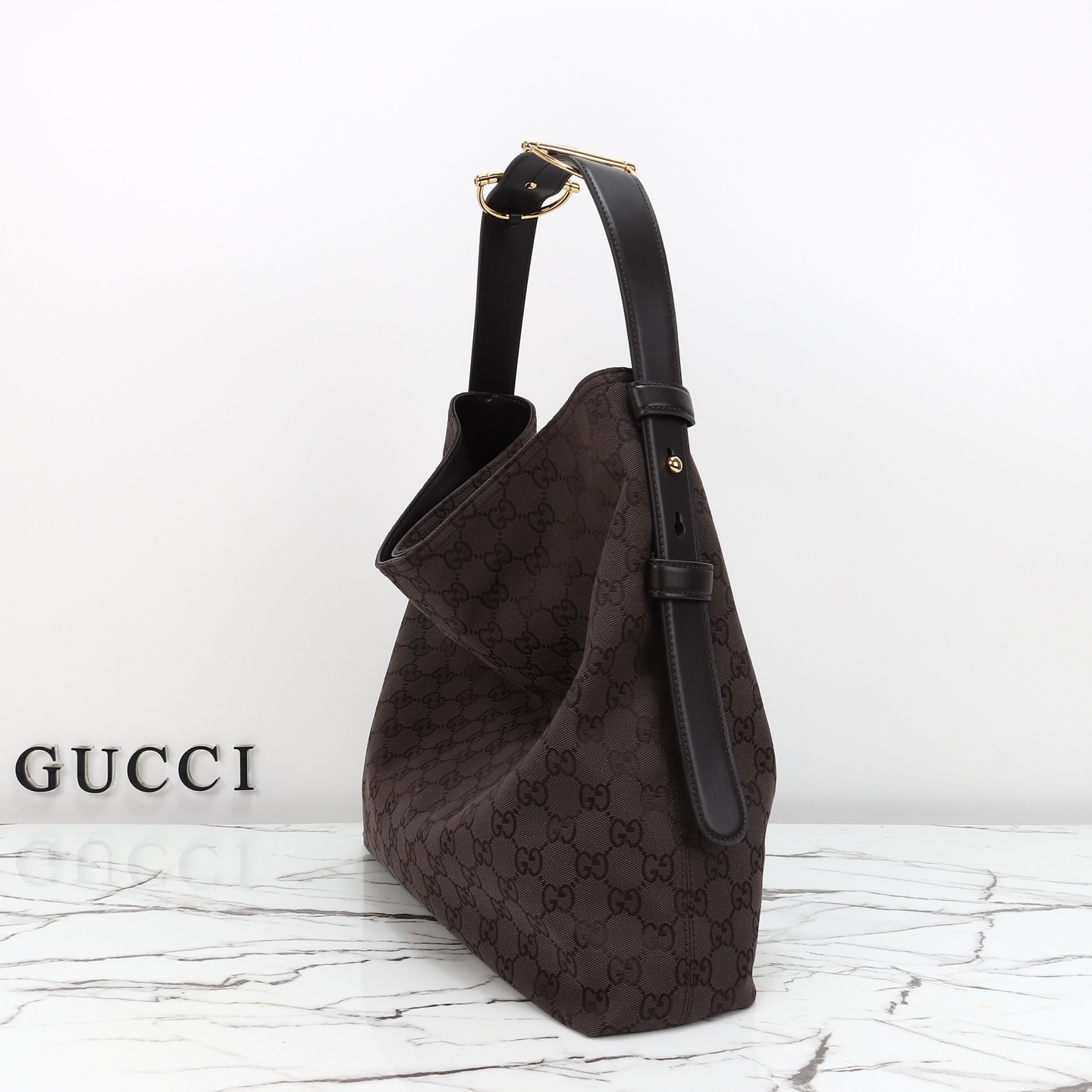 Gucci Beatrix tote Brown and dark brown Original GG canvas - Bag