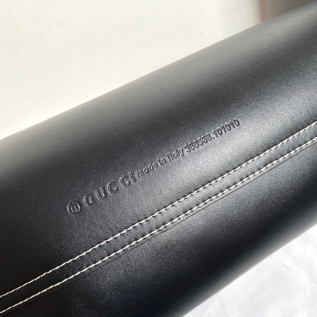 Gucci Calfskin GG Monogram Medium Reversible Tote Black - Bag