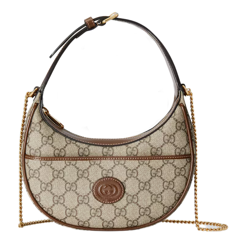 [TOP] Gucci Half-moon-shaped Mini Bag