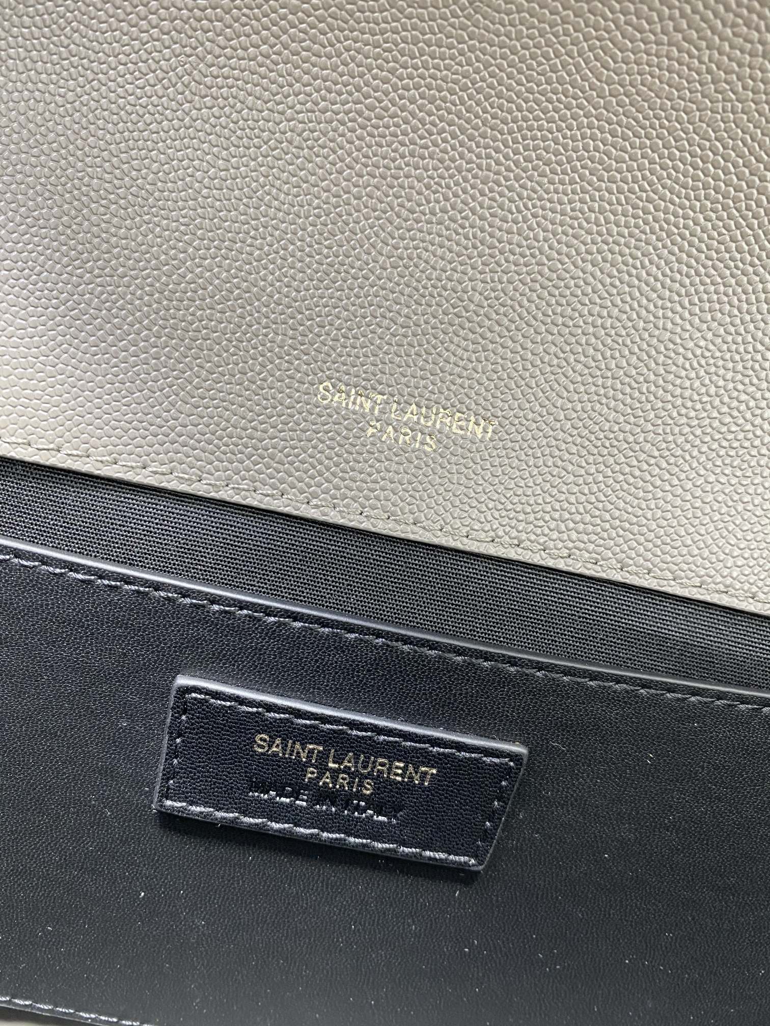 YSL Envelope Medium Bag In Mix Matelasse Grain De Poudre Embossed Leather