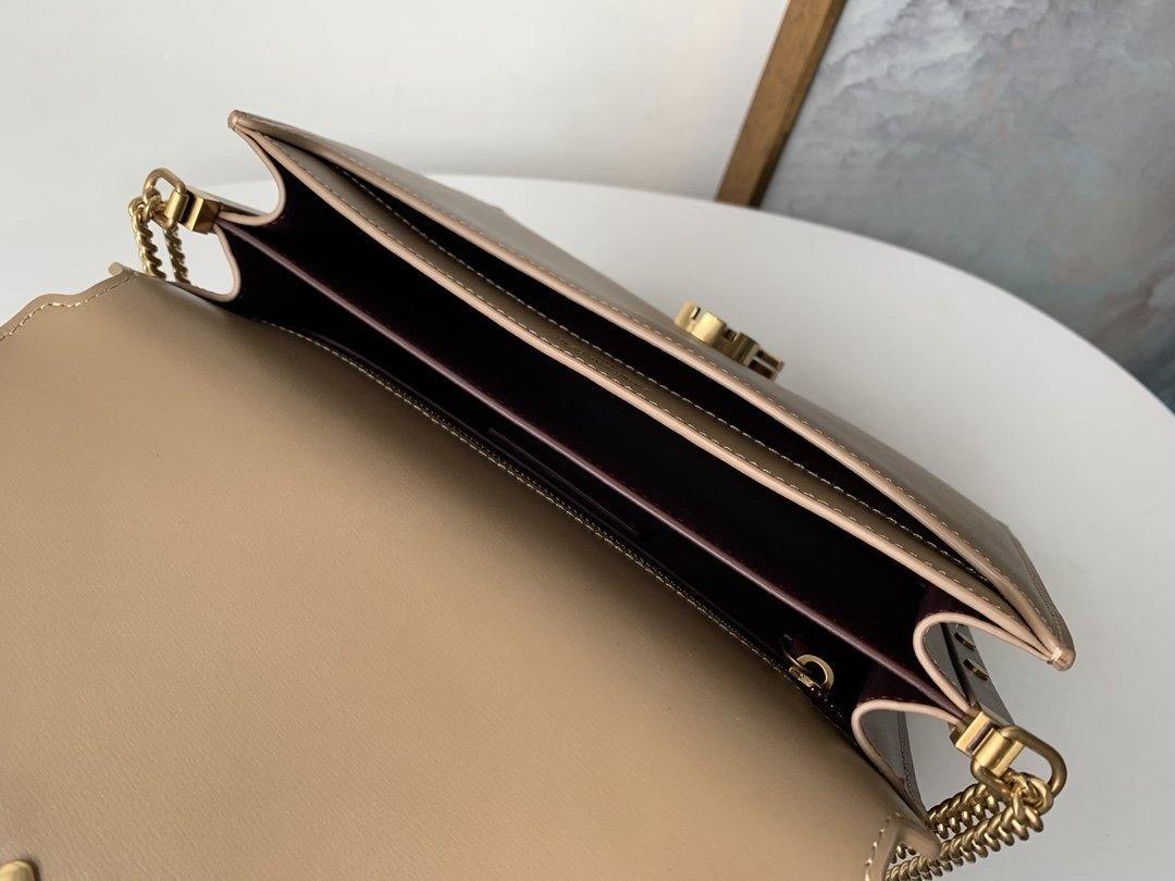 YSL Cassandra Monogram Clasp Bag