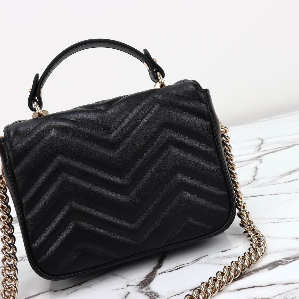 [TOP] Gucci GG Marmont mini top handle bag