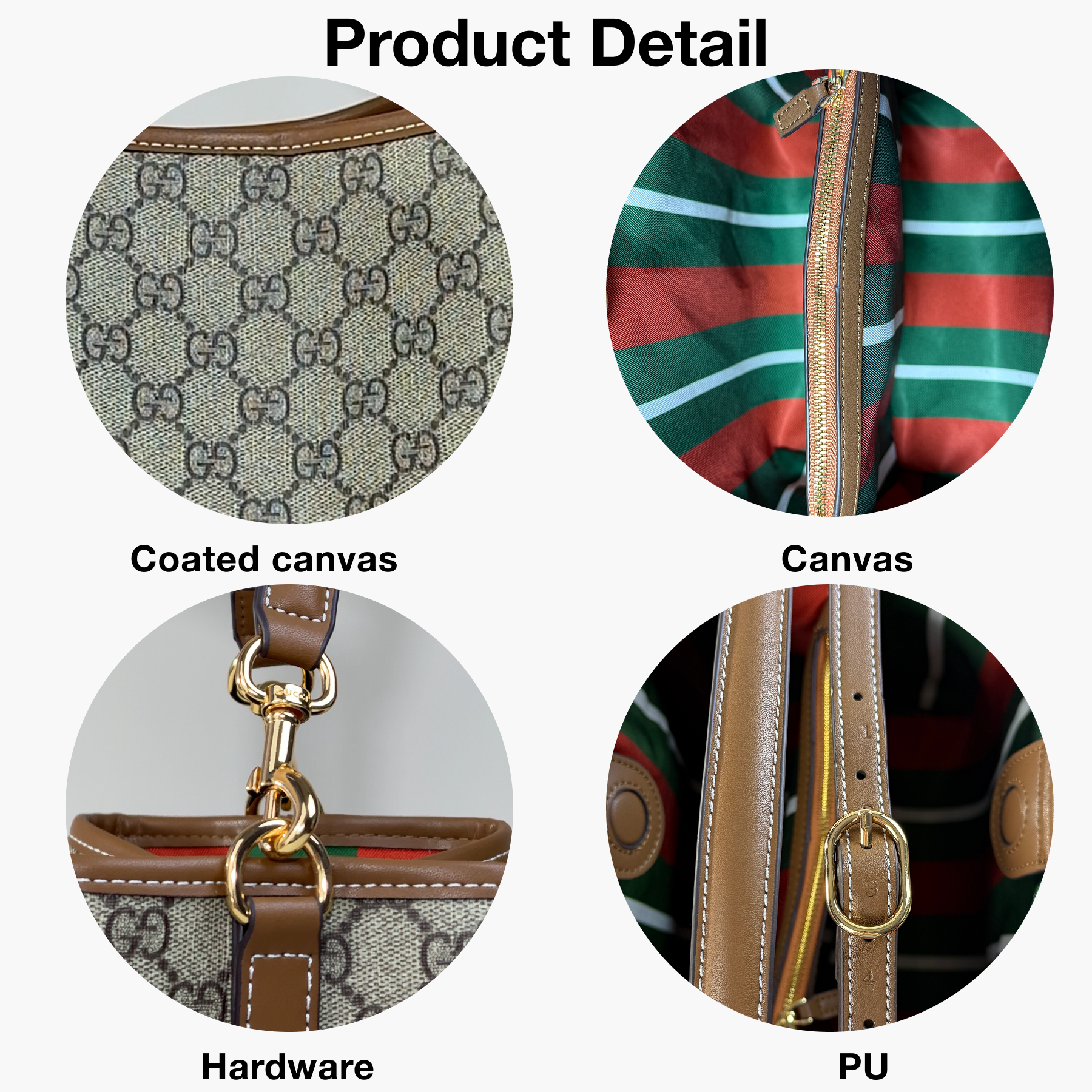 Gucci GG Emblem bucket bag - Medium