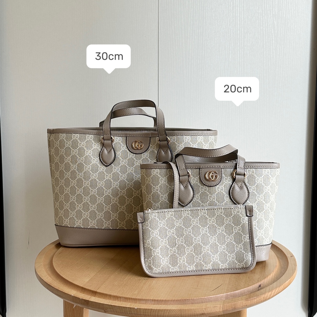 Gucci Ophidia Large Tote Bag - Oatmeal Bag