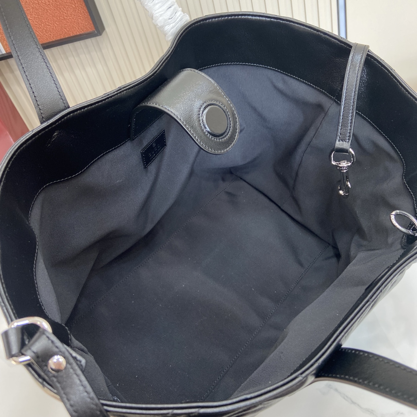 Gucci GG Marmont Medium tote bag Black - Bag