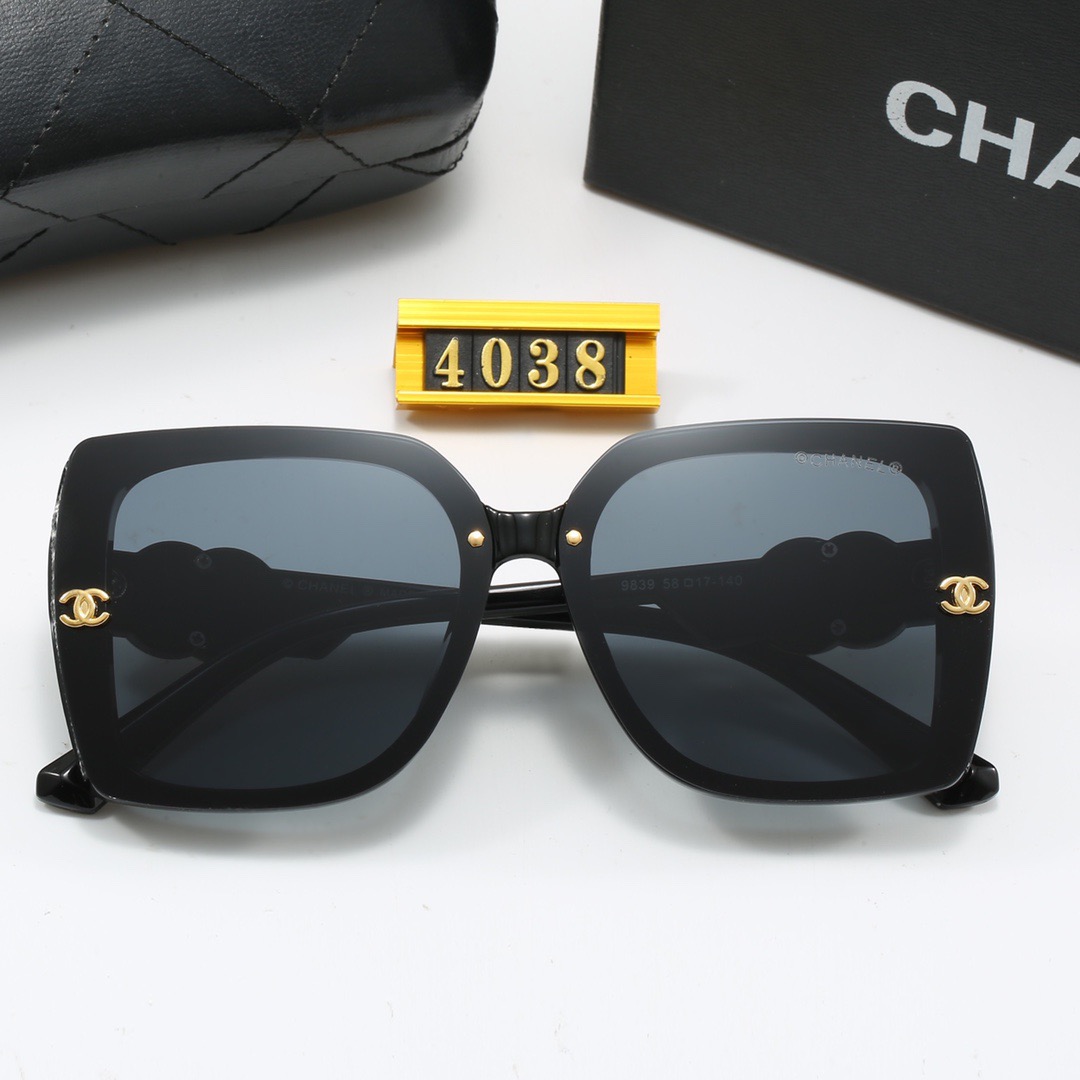 4-Color Fashionable CC Sunglasses