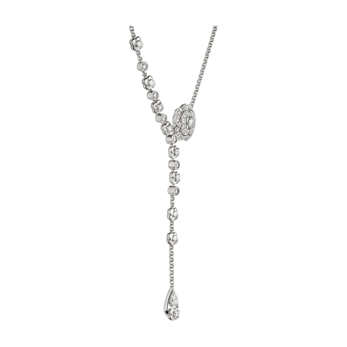 BOUTON DE CAMÉLIA NECKLACE
