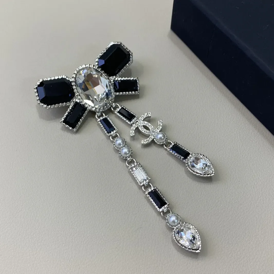 High quality 23k CC brooch