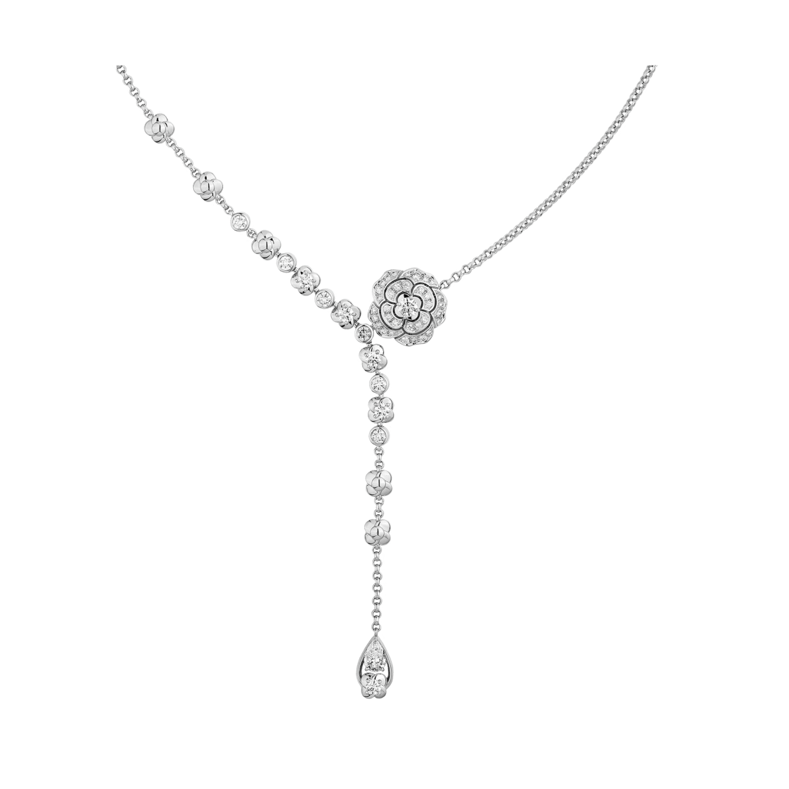 BOUTON DE CAMÉLIA NECKLACE