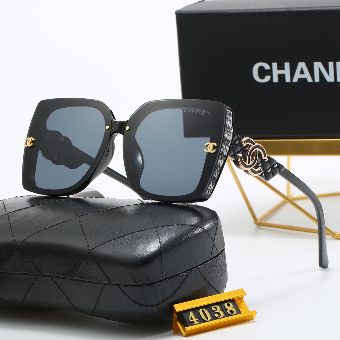 4-Color Fashionable CC Sunglasses