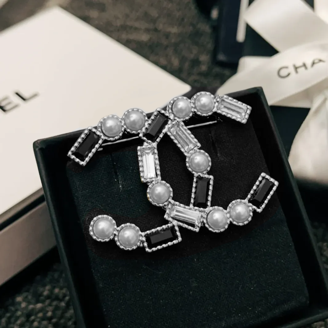 high quality CC brooch