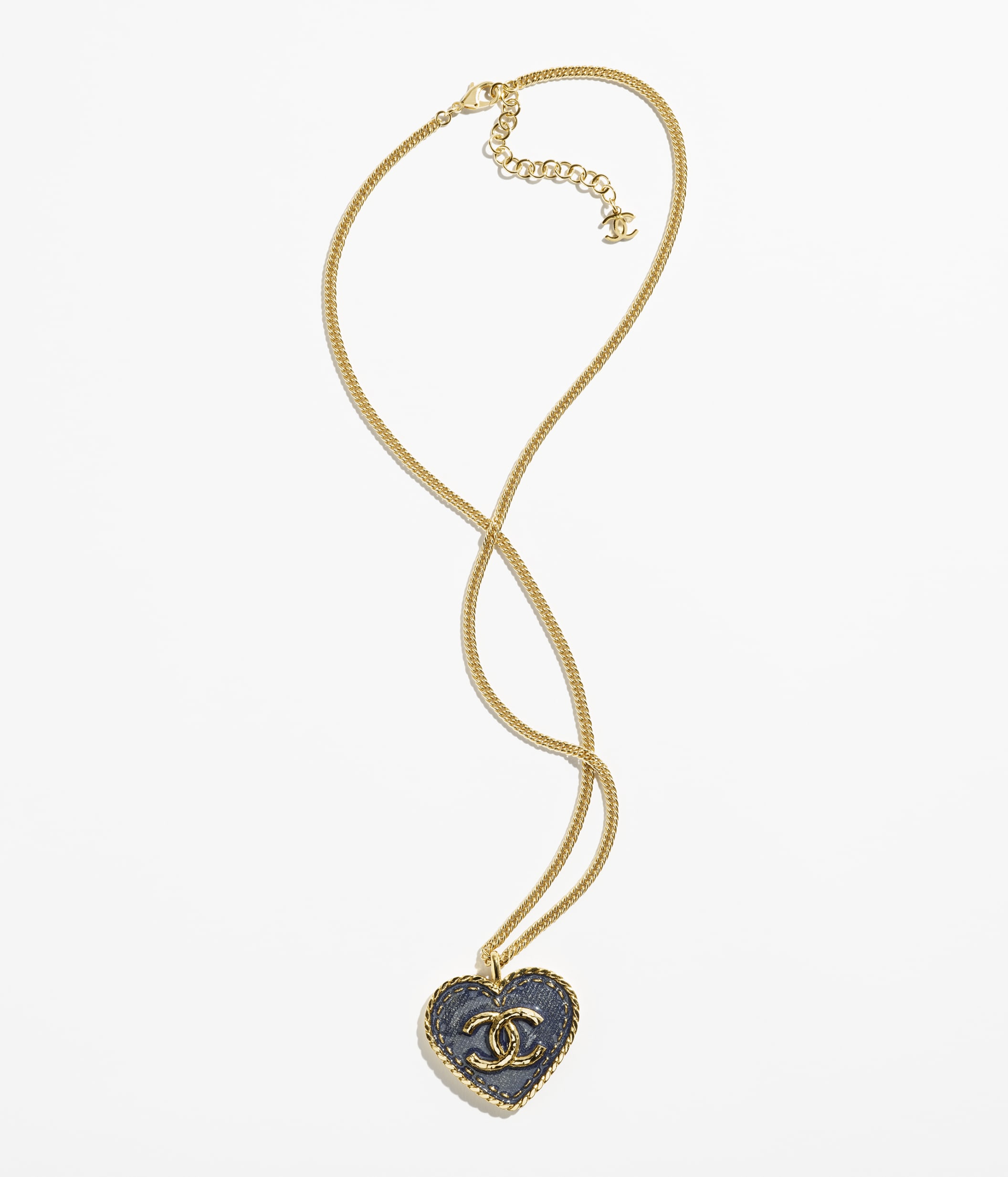 Heart Shaped Double Row Pearl Double C Bracelet