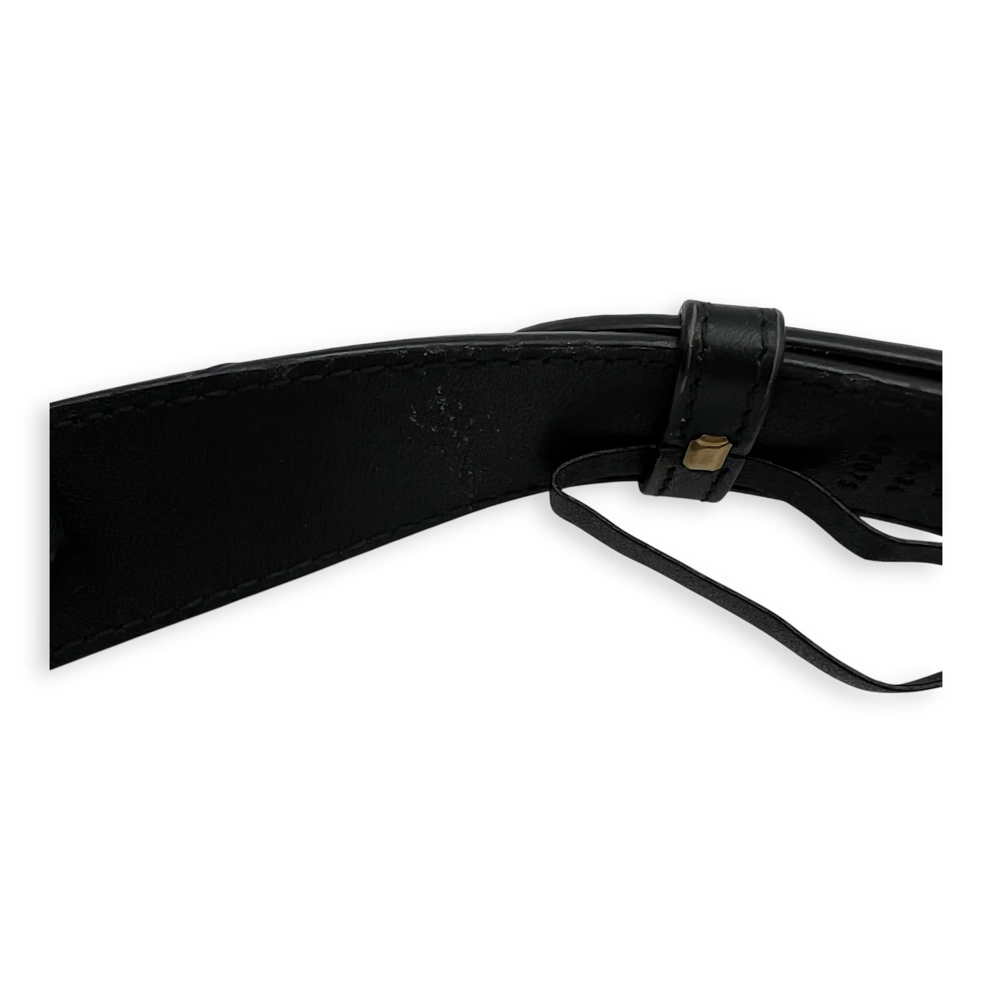 GG Marmont Belt Bag Black in Calfskin, Gold hardware